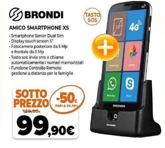 Expert Brondi Amico Smartphone XS offerta
