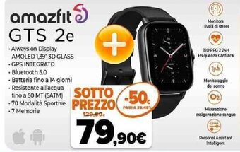 Expert amazfit GTS 2e offerta