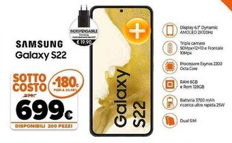 Expert Samsung Galaxy S22 offerta