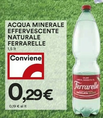 Coop Ferrarelle Acqua offerta