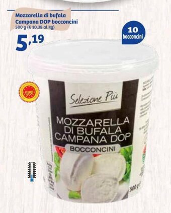 In'S Mercato Mozzarella di bufala Campana DOP bocconcini 500 g offerta
