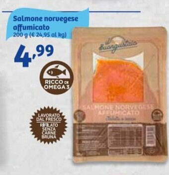 In'S Mercato Salmone norvegese affumicato 200 g offerta