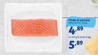 In'S Mercato Filetto di salmone 2 x 125 g offerta