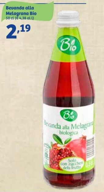 In'S Mercato Bevanda alla Melagrana Bio 50 cl offerta
