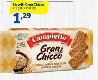 In'S Mercato Campiello Biscotti Gran Chicco 410 g offerta