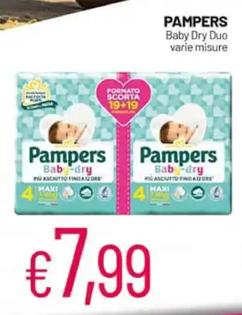 Franzy's Pampers Baby Dry Duo offerta