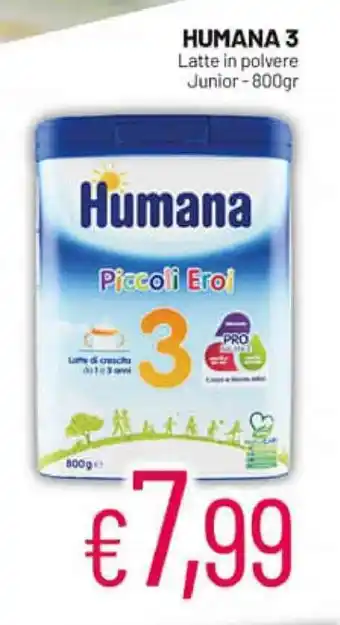 Franzy's Humana 3 800gr offerta
