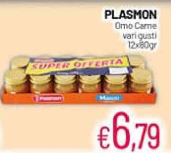 Franzy's Plasmon Omo Carne 12x80gr offerta