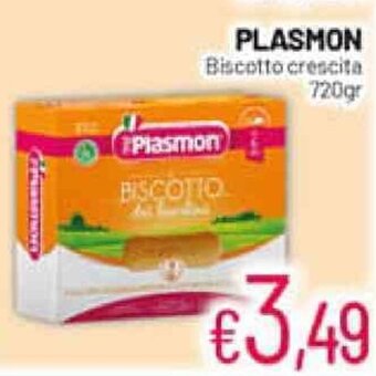 Franzy's Plasmon Biscotto crescita 720gr offerta