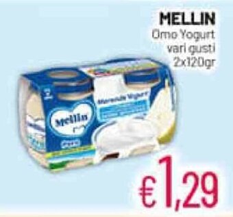 Franzy's Mellin Omo Yogurt 2x120gr offerta