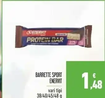 Conad Enervit Barrette Sport offerta