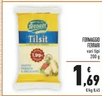 Conad Ferrari Formaggio 200 G offerta