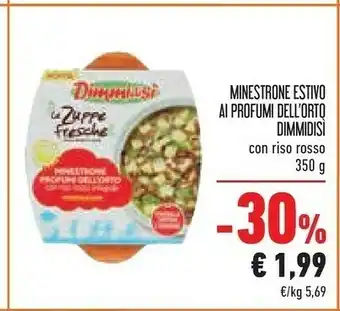 Conad Dimmidisi Minestrone Estivo Ai Profumi Dell'orto offerta
