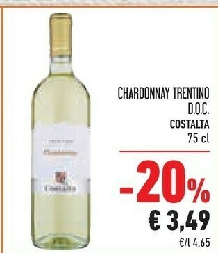 Conad Chardonnay offerta