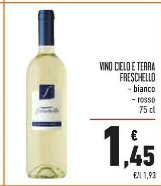 Conad Freschello Vino offerta