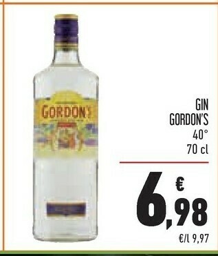 Conad Gordon's Gin offerta