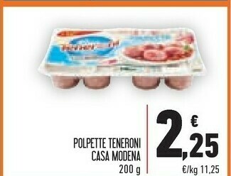 Conad Casa Modena Polpette offerta
