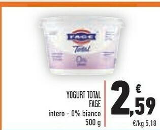 Conad Fage Yogurt greco offerta