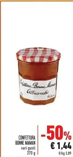 Conad Bonne maman Confettura Fragole 370 G(ml) offerta