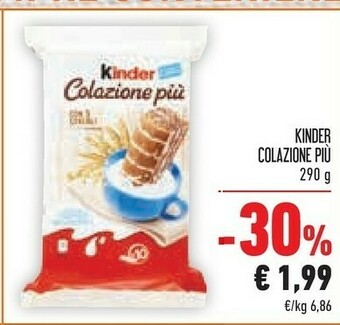 Conad Kinder Colazione Più offerta