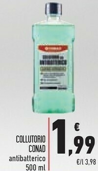Conad Conad Collutorio Antibatterico offerta