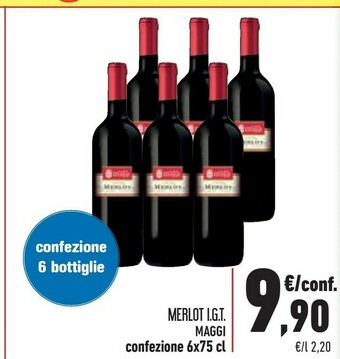 Conad Maggi Merlot IGT offerta