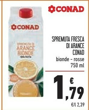 Conad Succhi di frutta offerta