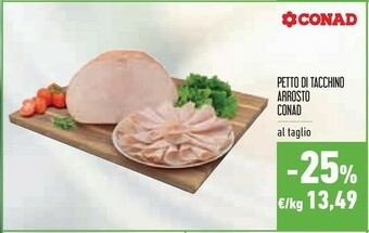 Conad City Fesa di tacchino offerta