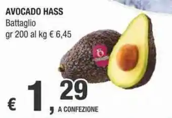 Crai Battaglio Avocado Hass gr 200 offerta
