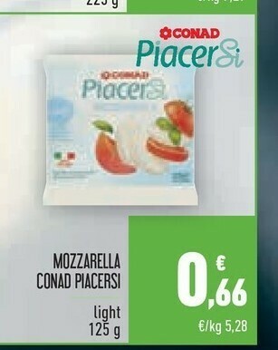 Conad City Mozzarella offerta