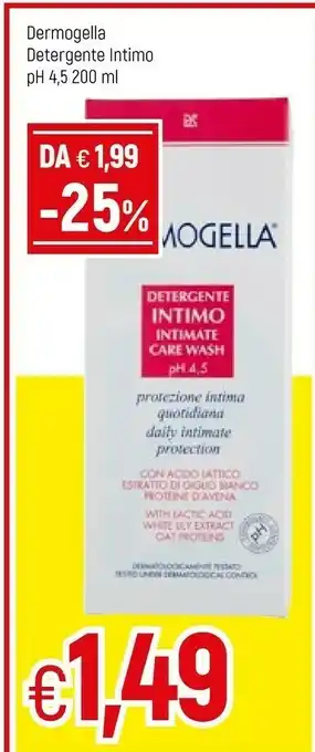 Famila Dermogella Detergente Intimo Ph 4,5 offerta
