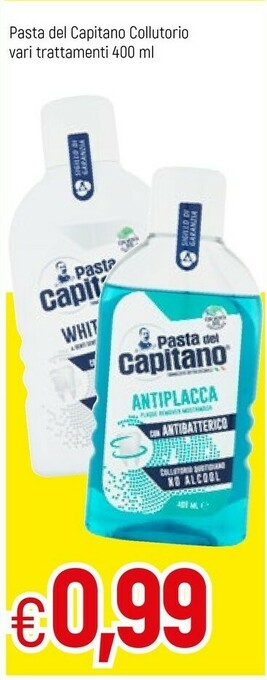 Famila Pasta Del Capitano Collutorio offerta