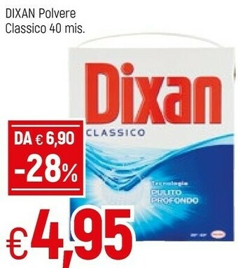 Famila Dixan Polvere Classico offerta
