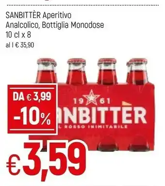 Famila Sanbitter Aperitivo Analcolico offerta