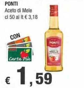 Crai Ponti Aceto di Mele cl 50 offerta