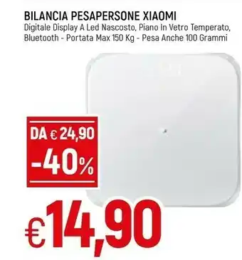 Famila Xiaomi Bilancia pesapersone offerta
