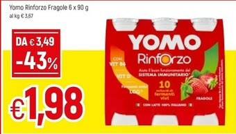 Famila Yomo Yogurt offerta
