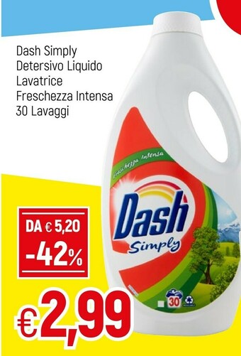 Famila Dash Detersivo lavatrice offerta