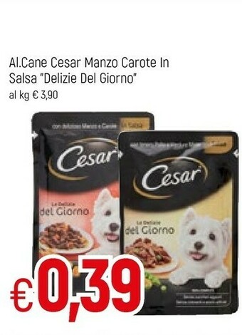 Famila Cesar Cibo per cani offerta