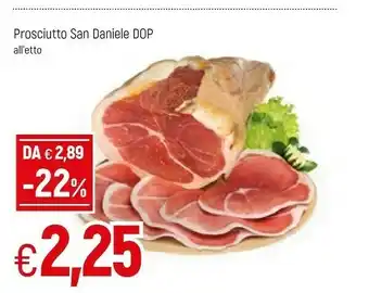 Famila Famila Prosciutto San Daniele Dop offerta