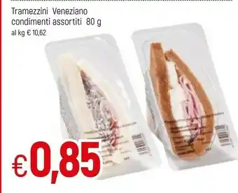 Famila Tramezzini Veneziano Condimenti