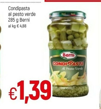 Famila Berni Condipasta Al Pesto Verde offerta