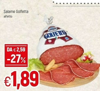 Golfera Salame Golfetta