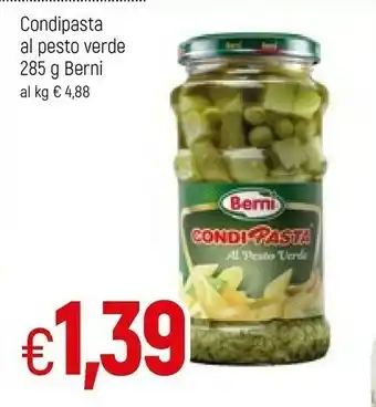 Famila Berni Berni Condipasta Al Pesto Verde 285 G offerta