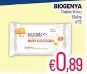 Franzy's Biogenya Salviettine Baby x72 offerta