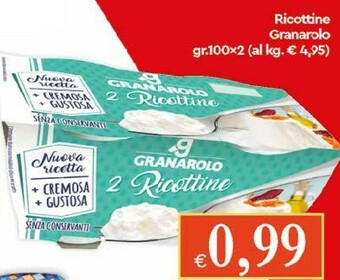 Galassia Granarolo Ricotta offerta