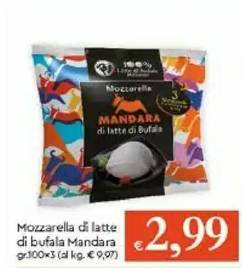 Galassia Mandara Mozzarella di bufala offerta
