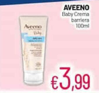 Franzy's Aveeno Baby Crema barriera 100ml offerta