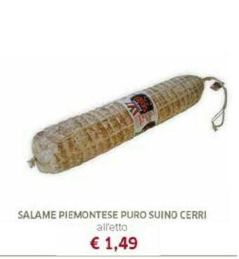Galassia Cerri Salame offerta