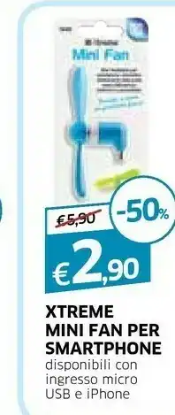 Galassia Xtreme Mini Fan Per Smartphone offerta